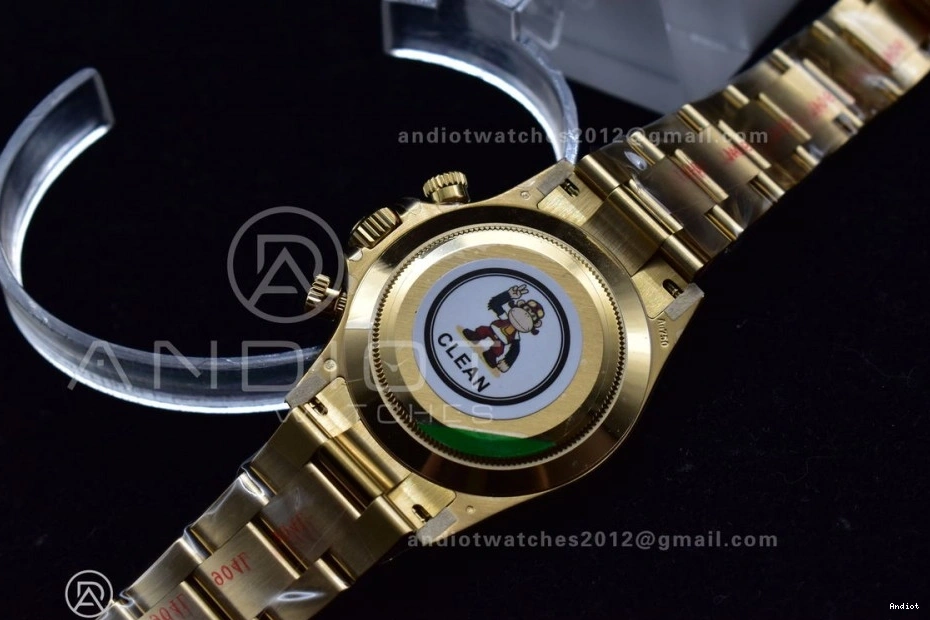 116505 Stylish Bracelet V Edition 1:1 Black Dial SA4130 Clean Best Daytona Markers on 399 YG YG 0727